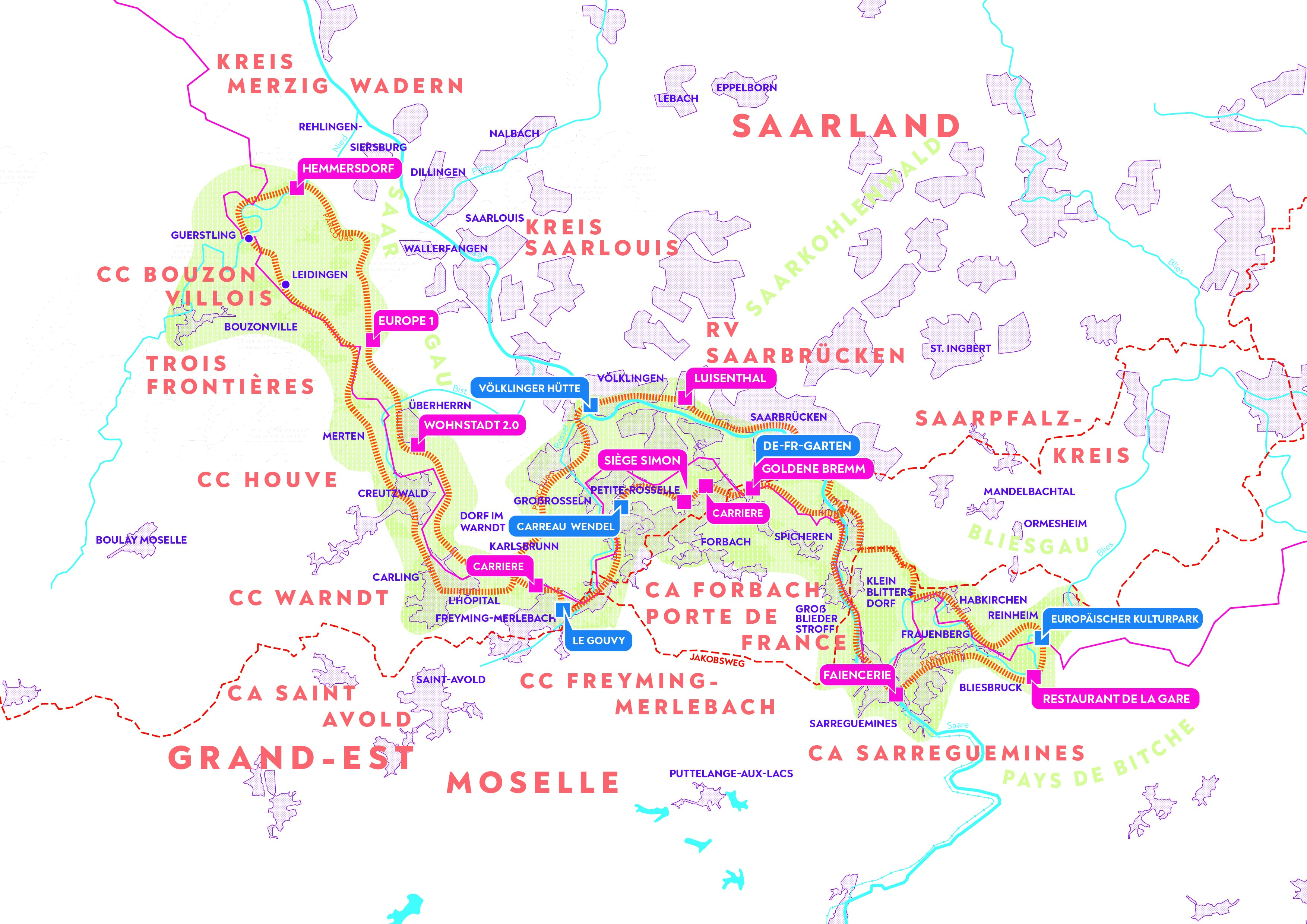 Grenzüberschreitendes Placemaking