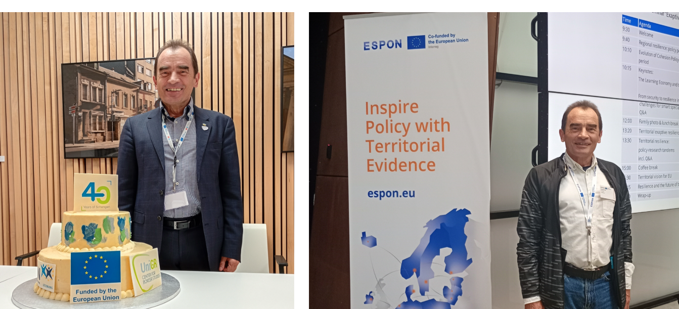 De gauche à droite : UniGR-CBS et EMN Conférence 2025: 40 ans de Schengen et&nbsp;Séminaire ESPON à Gdansk&nbsp;©&nbsp;Oleksiy Kiryukhin&nbsp;